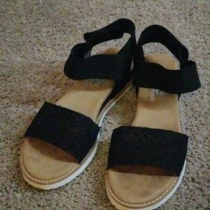 BOBS from Sketchers Memory Foam Sandals